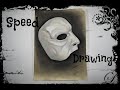 Phantom Of The Opera Mask Drawing