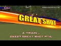 a train .. hits an amazing shot at sidelines, hattiesburg, ms!