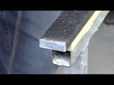 how to fit oak upstands