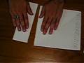 Napkin Paper Airplane