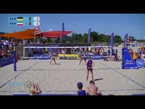 VCW on tour: Bundespokal Beach-Volleyball U17, Finale der Frauen - Cesar/Klinke vs Dreckmann/Ottens