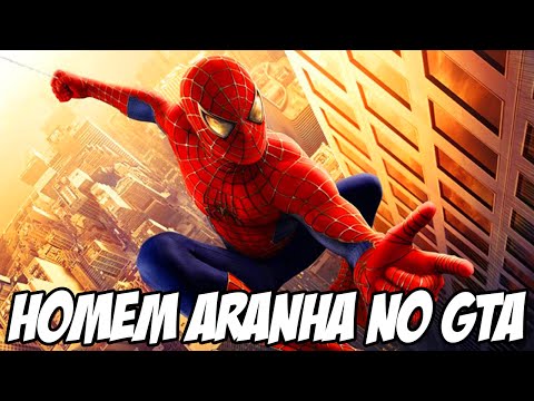 HOMEM ARANHA NO GTA!! MOD ÉPICO!!