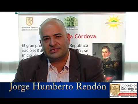 Concejal rionegrero Jorge Humberto Rendón