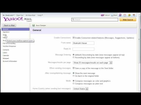how to block an email address in yahoo