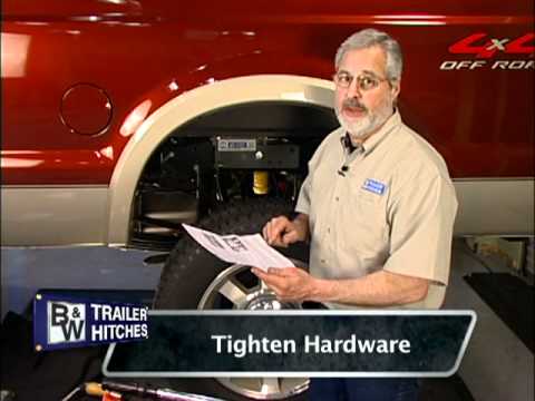 how to install gooseneck hitch