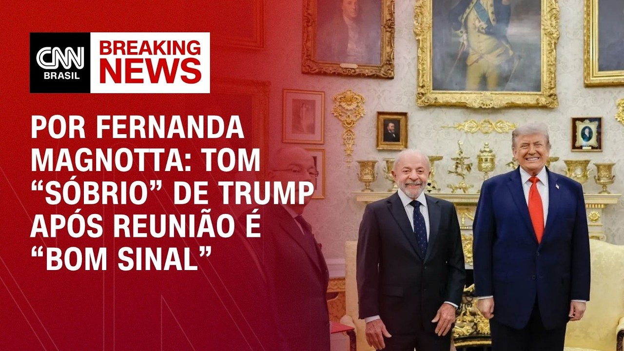 Análise: Tom “sóbrio” de Trump após reunião é “bom sinal”  | CNN 360°