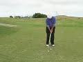 Golf zone: Creating Back Spin