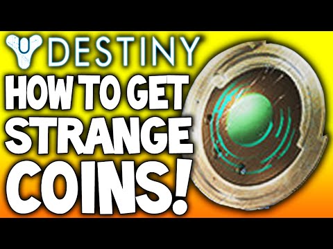 how to get strange coins in destiny