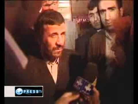 Ahmadinejad arrives &amp; gives an interview in New York City Sept 19 2010