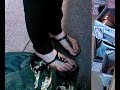 Candid indian mature shoeplay