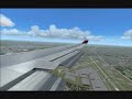 FSX Qantas 747 Wingview