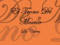 la carta   el trono de mexico
