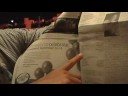 cameron singing an impromptu song....with all the lyrics coming straight out of the newspaper!