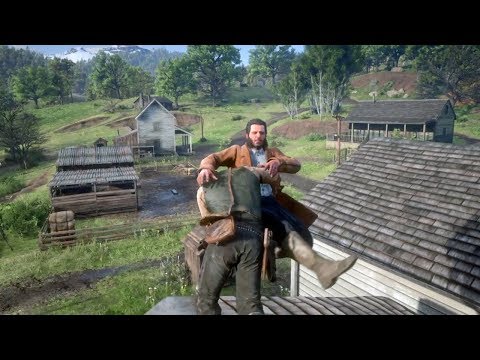 Red Dead Redemption 2 - Funny & Brutal Moments Vol. 37 (Euphoria Ragdolls)