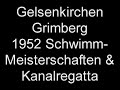 Gelsenkirchen Grimberg 1952 Schwimmmeisterschaften