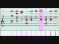 Paper Mario - Monty Mole Attack! on Mario Paint