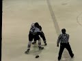 hockey fight bosse vs varhaug fight 2