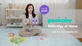 video thumbnail Peekaby Play Kit (21-22 months): Stage-based Montessori Baby Toy Set for Child Development youtube