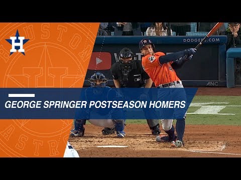 Video: There are Springer Dingers galore in the postseason