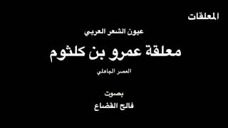 معلقة عمرو بن كلثوم - بصوت فالح القضاع