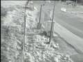 Intruder enters site over fence by using ladder