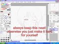 how to draw anime on easy paint tool sai [part 1]