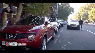 Սամվել Ալեքսանյանի Ռոլս-Ոոյսը խուսափում է կանգնել «կարմիր գծերի» մեջ (տեսանյութ) | ARMTIMES