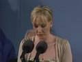 JK Rowling Harvard Commencement Speech Part 3 - June 5 2008