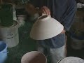 Glazing and firing a porcelain bowl