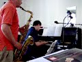 http://phobos.apple.com/webobjects/mzsearch.woa/wa/search?id=xmifq9rhzow&term=terry+becker

kurt rosenwinkel (best known as one of the greatest jazz guitarists in the world) plays incredible piano in this video of kurt and noah becker in zurich playing cherokee (and parker 51 by getz)

purchase the cd kurt (on guitar) with noah becker  