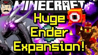 Minecraft HUGE END EXPANSION Mod! New Biomes, Mobs, Traps&More!