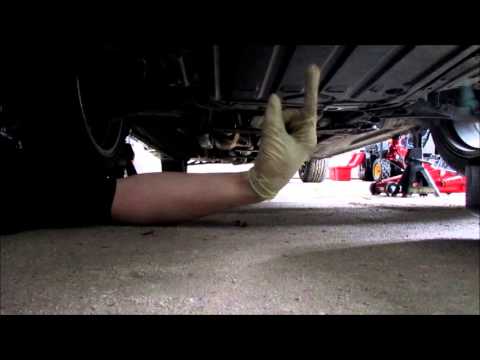 how to drain rx8 oil