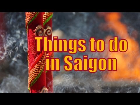 Top attractions while visiting Saigon, Vietnam Travel Video
