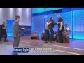 woman falls over on jezza kyle