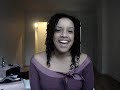 vlog 14: Whitney Houston \"I Wanna Run To You\" cover by me!