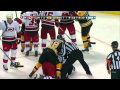Carolina Hurricanes VS Boston Bruins Fights-10-18-11