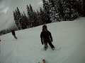 Skiing video - Skiing at Crystal Mountain 11.27.2010