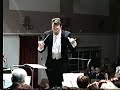 jan v�clav vo?�?ek (1791-1825) - symphony in d
hradec kralove philharmonic
     (czech republic)
michael holmes, conductor
performance: june 23, 1997

about michael holmes:

michael holmes's career has encompassed a wide spectrum of musical pursuits, including the fields of historical performance, symphonic conducting, composing/arranging, and scholarly research. he serves as music director of the orchestra of the 17th century in washington d.c., artistic director of the washington cornett and sackbutt ensemble (one of the usa's premiere period brass ensembles), and director of the university of maryland collegium musicum. he has also performed on an array of period instruments with ensembles such as stylus luxurians, the washington bach consort, opera lafayette, and piffaro. michael has performed extensively as a conductor in europe, leading symphonic, opera, and historical performances in poland, czech republic, finland, romania, and bulgaria. his conducting teachers have included jorma panula, neeme j�rvi, otakar trhl�k, franti?ek vajnar, and georg tintner. as a fulbright scholar, he undertook extensive research on nordic music in finland, specializing in the music of sibelius, and sang on two tours with the premiere finnish male voice choir ylioppilaskunnan laulajat (including one at new york's lincoln center), and was present during their recording of the sibelius complete works for male voice choir on the finlandia label. currently, he serves as the music director at the unitarian universalist church of silver spring, md. 

contact: musicdirector@uucss.org
url: http://www.myspace.com/mikkokotilainen