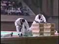 태권도 위력격파 시범(북한평양공연) : Taekwondo Kyukpa : Power Breaking Demonstration