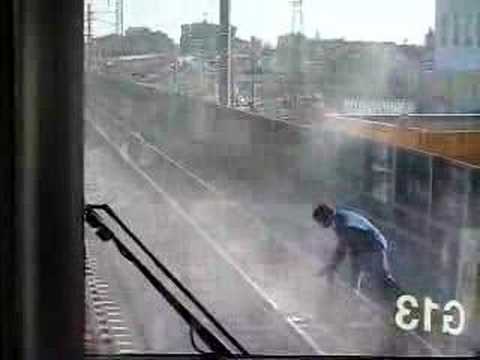 Track fire near Shin-uwagoromu (Aichi Loop Line)