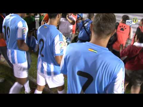 Emotional tribute by Málaga Football Club