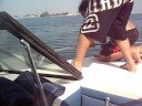 Daniel Diforena pescando em Umm al Quwain, Emirados �rabes