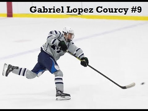 Gabriel Lopez Courcy's preseason game! Nice puck control, dekes, dangles, shoots and passes!