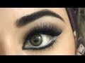 LIVE Haifa Wehbe Arabic Makeup Tutorial هيفاء وهبي مكياج للعيون NO EDITING