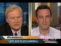 Ben Affleck says Hollywood loves Obama