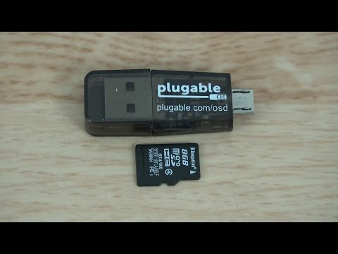 how to use a microsd usb card reader