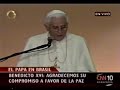 EL PAPA VISITA BRASIL. MAYO, 09 2007