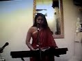 Mrs. Paphri Chakma with Chakma song