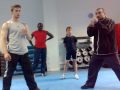 gigi sanda-sanshou en la clase....la proyeccion clasica china