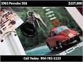This 1961 Porsche 356 is available from Podium Auto Sales. For details, call us at 954-781-1123 or visit us at www.podiumautosales1.com